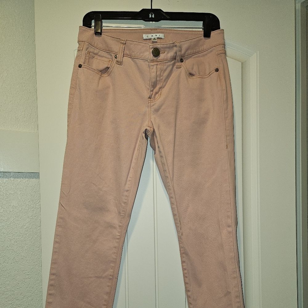 Cabi Blush Pink Jeans